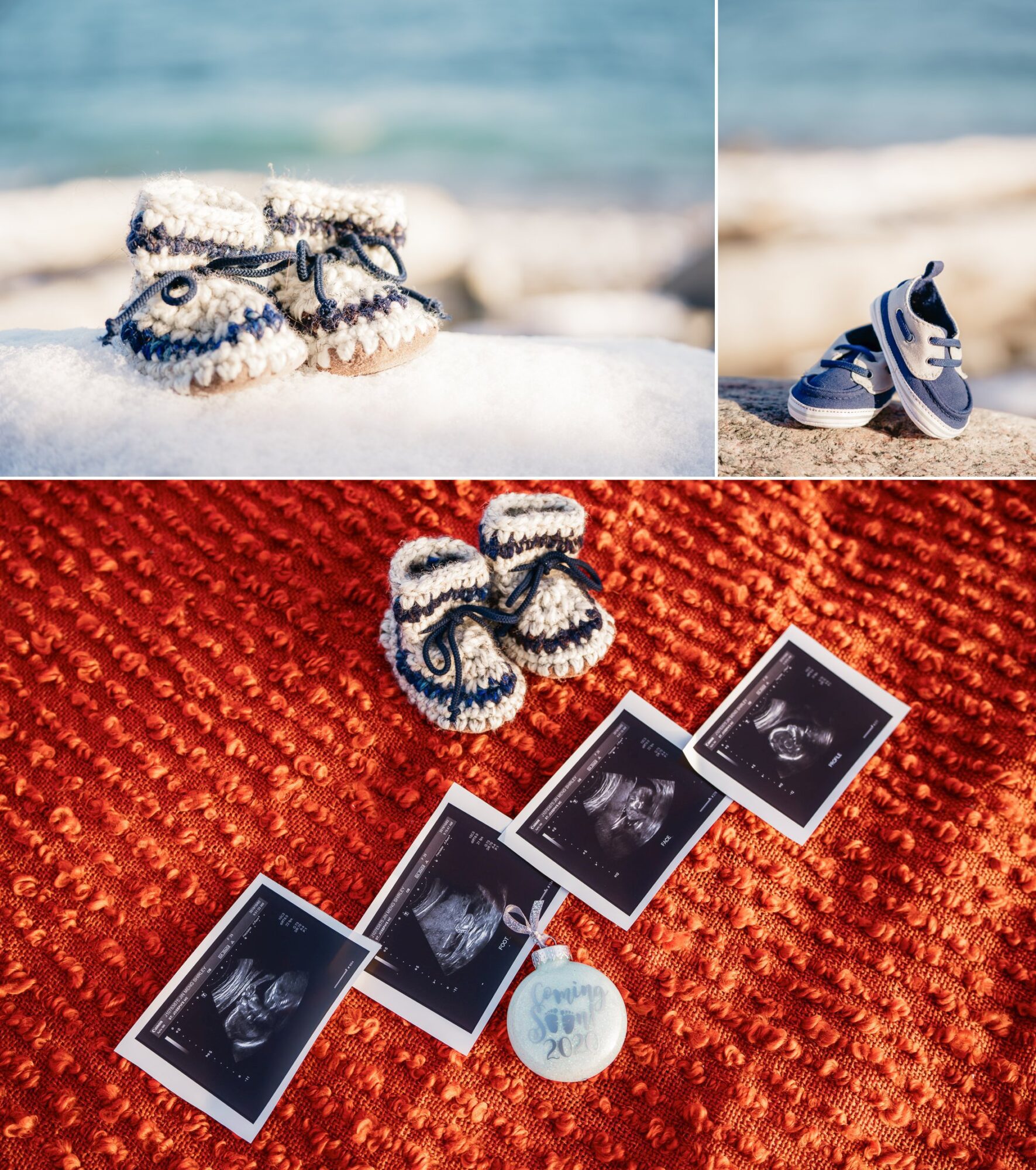 sentimental items from maternity session
